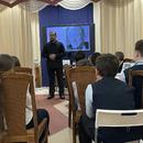 И. о. Руководителя Представительства Республики Дагестан в Санкт-Петербурге Нурмагомед Гаджиев встретился со   школьниками Московского района Санкт-Петербурга