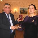 Дагестанке Аиде Акавовой в Санкт-Петербурге вручен Почетный знак 